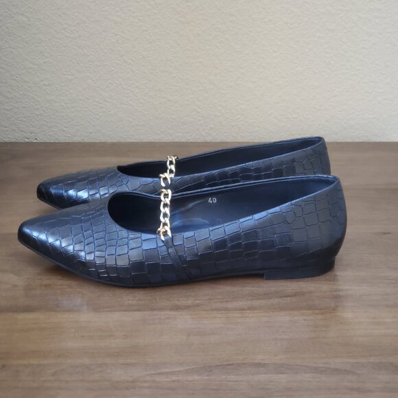 Calla | Flats | Black | Size EU40 (US9.5) - Picture 3 of 8